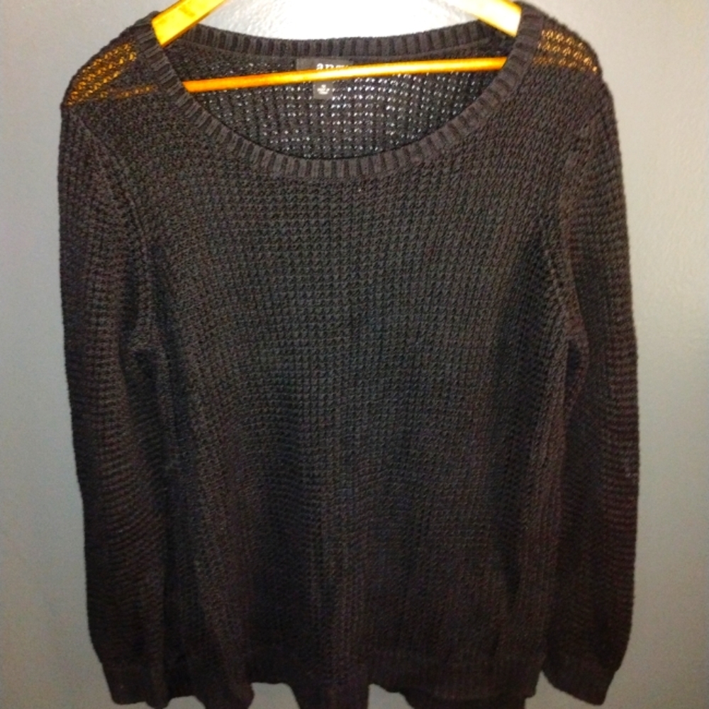 a.n.a. A New Approach Black Sweater